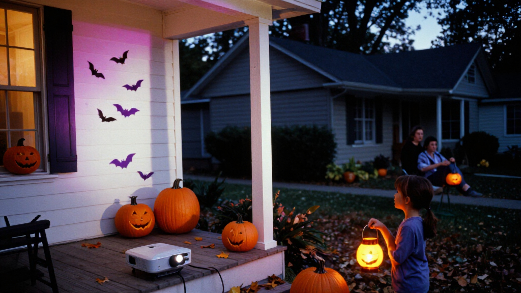 Halloween projector lights