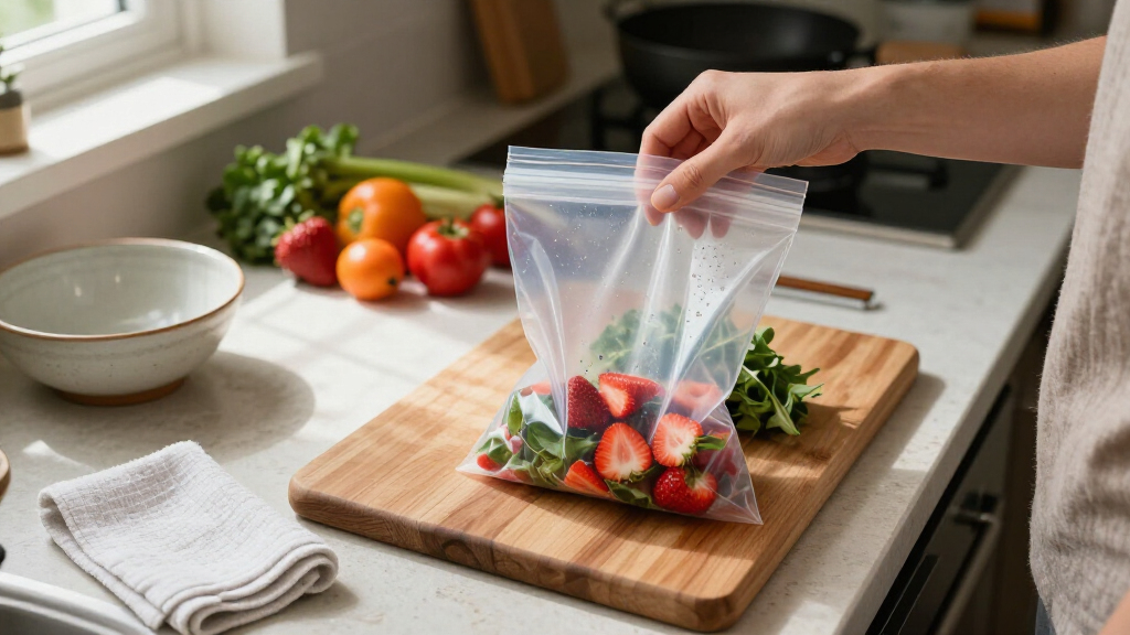 reusable silicone food storage bags