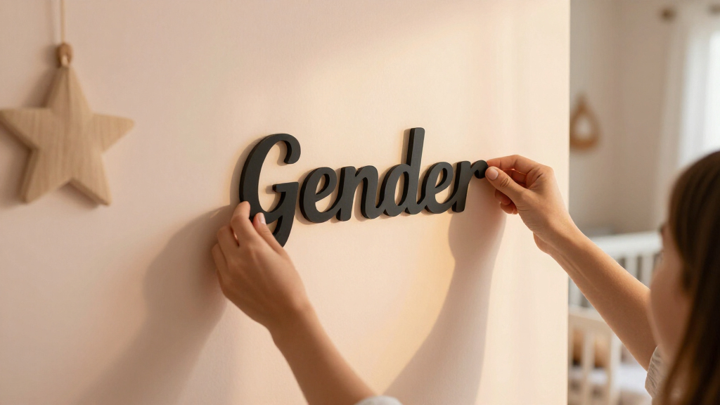best neutral nursery name signs for gender-neutral rooms