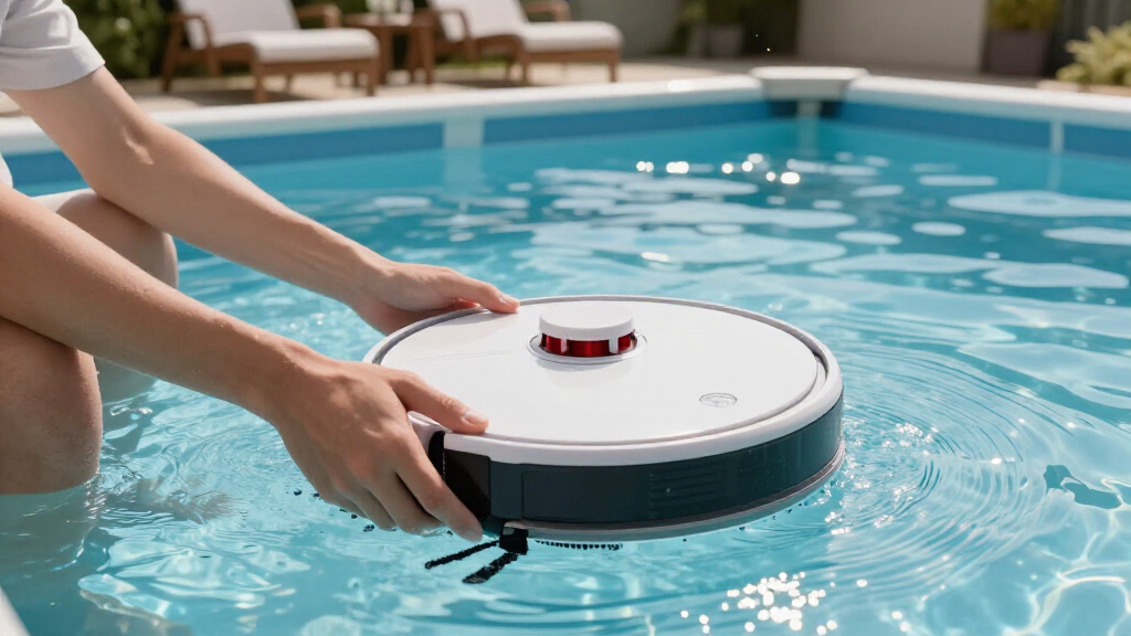 above ground pool robotic vacuum
