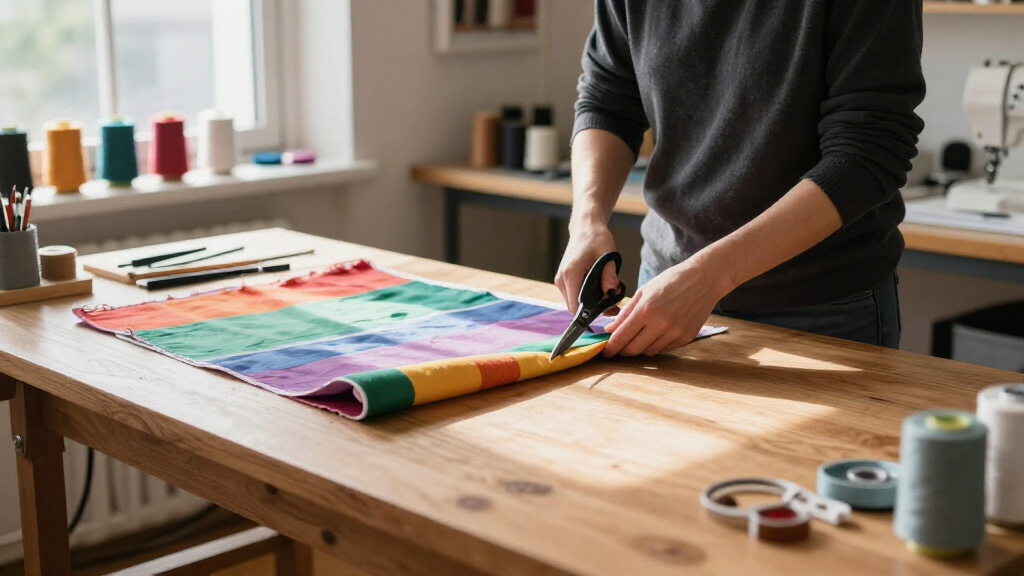 cutting table for sewing