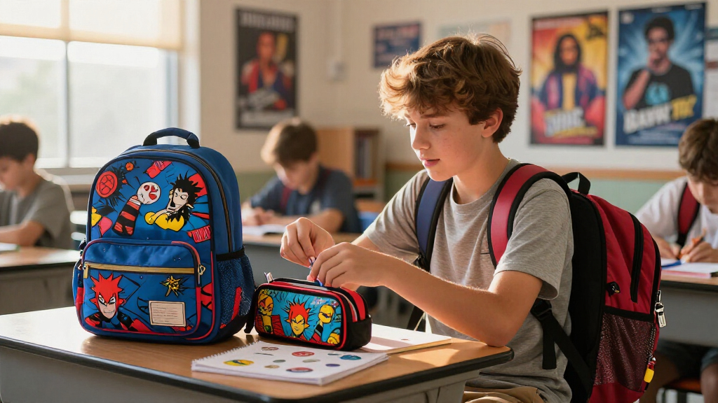 pop culture themed school supplies