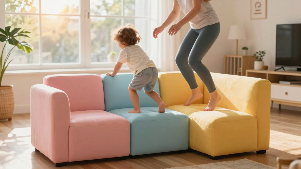 best modular kids play couch