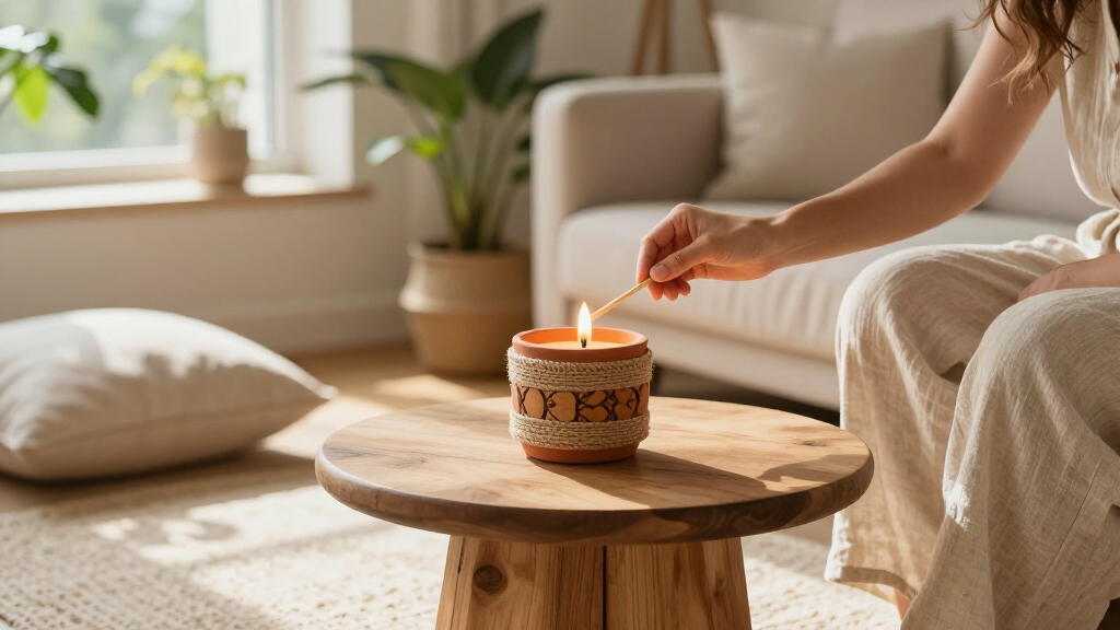 boho candle holders