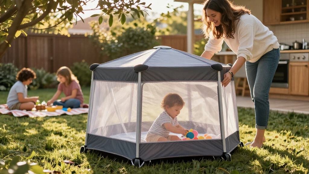 portable play yards lightweight