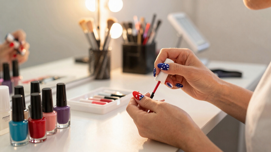 patriotic nail art kits
