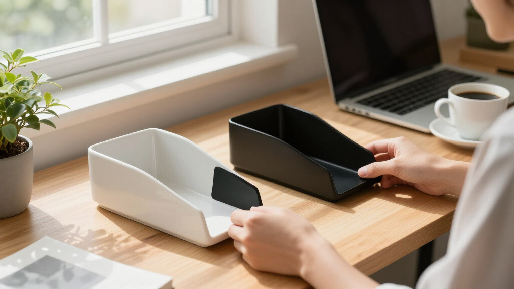 minimalist desk organizers