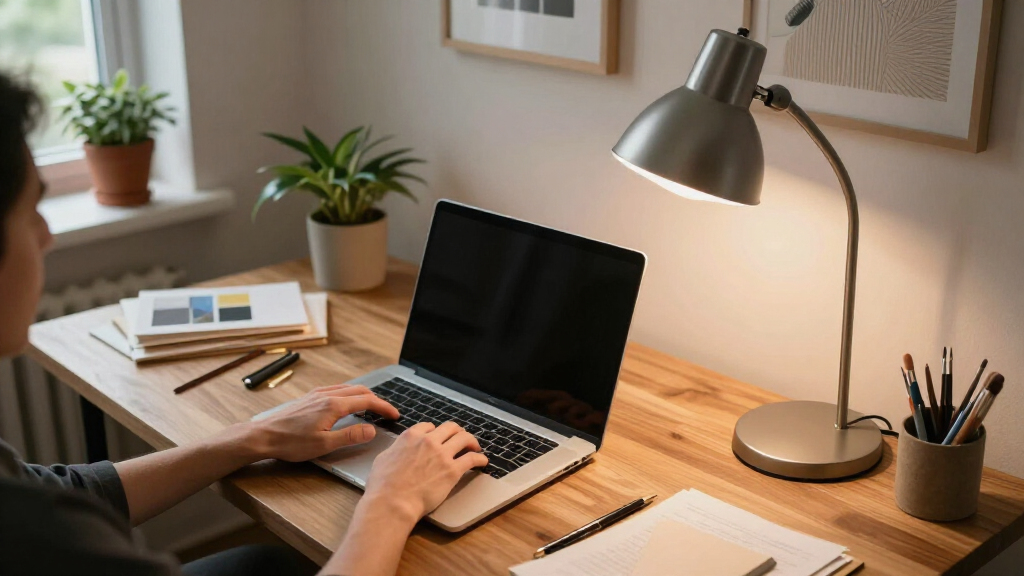 modern desk lamps for study spaces