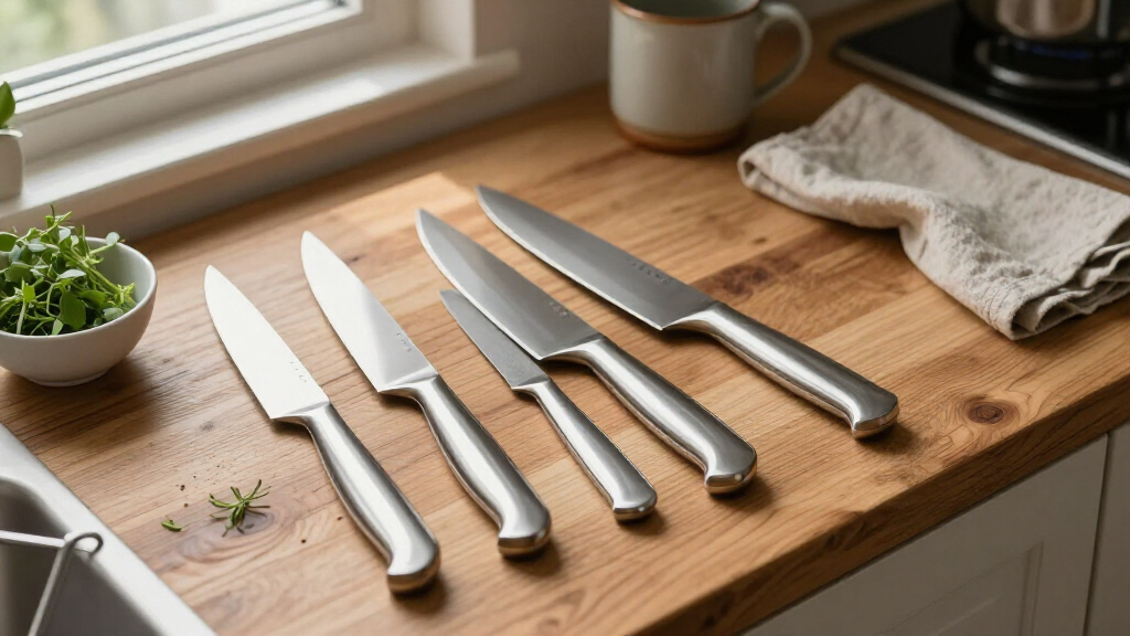 stainless steel knife sets