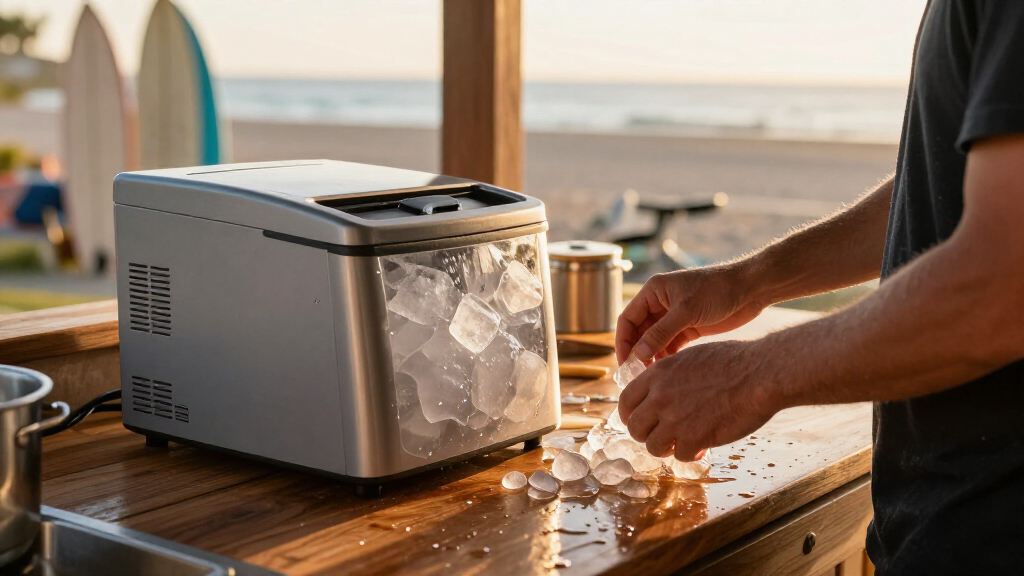 marine ice maker countertop