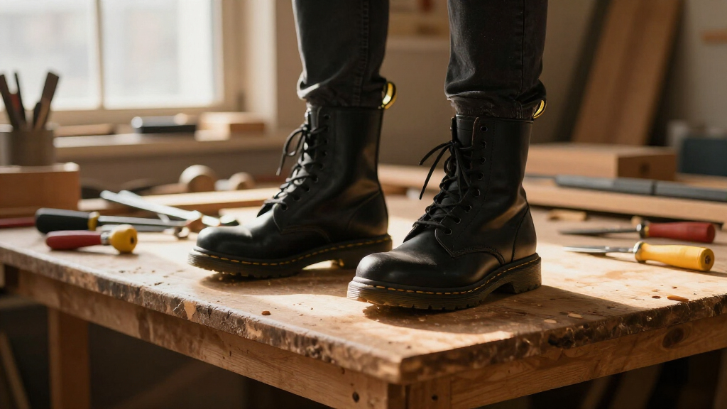 best black Dr. Martens boots