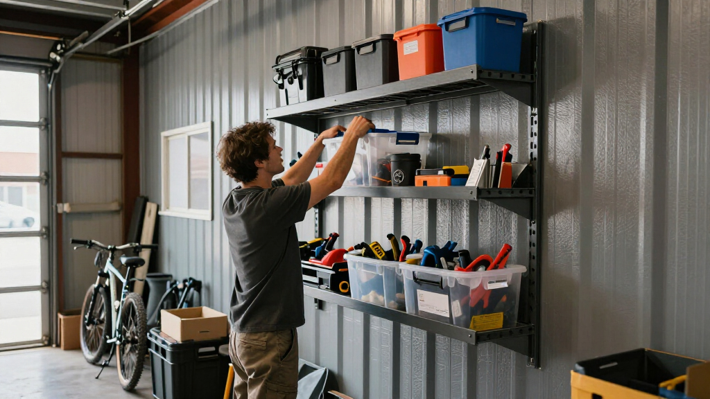 rated garage wall storage systems