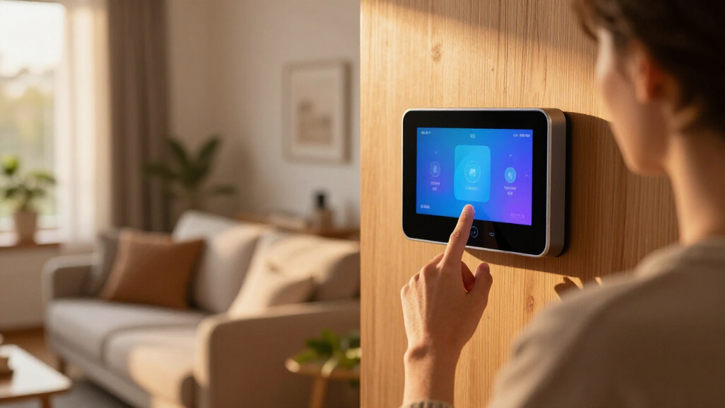 smart home hub display