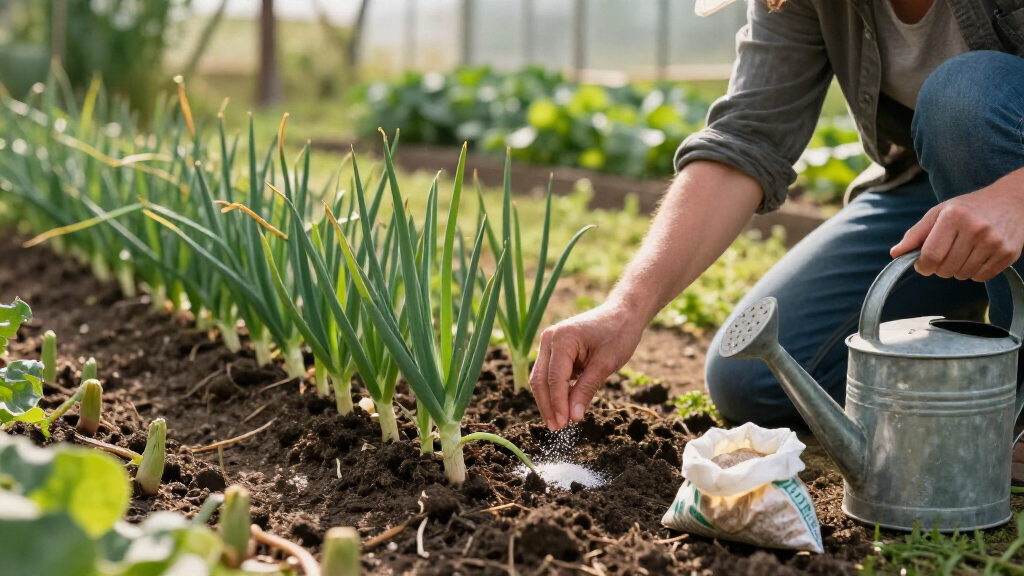 best onion fertilizers