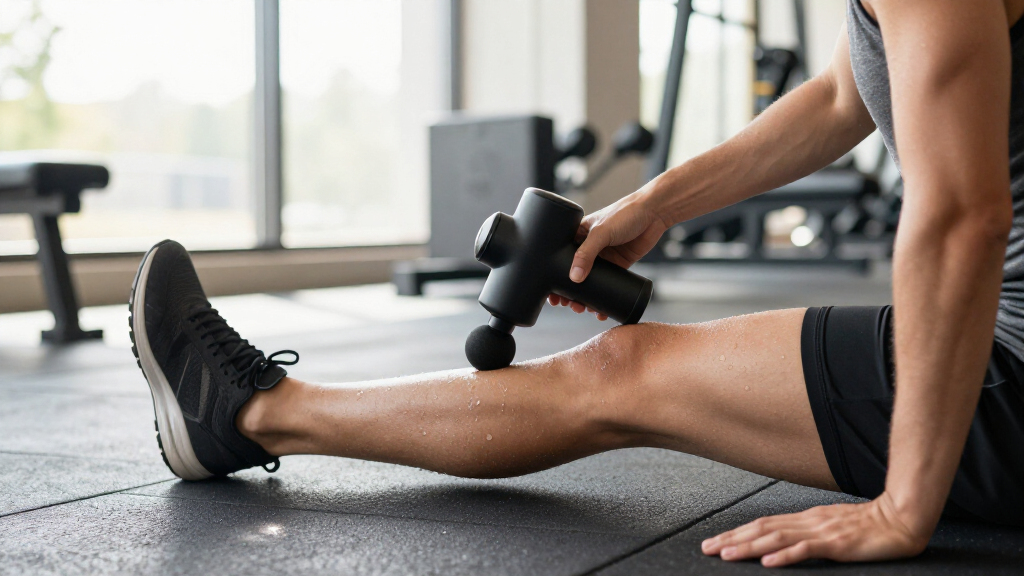 massage guns for triathlon training