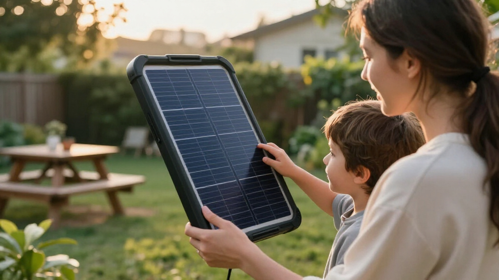 best smart blind solar charger panel
