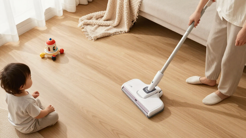 smart vacuum mop for busy families