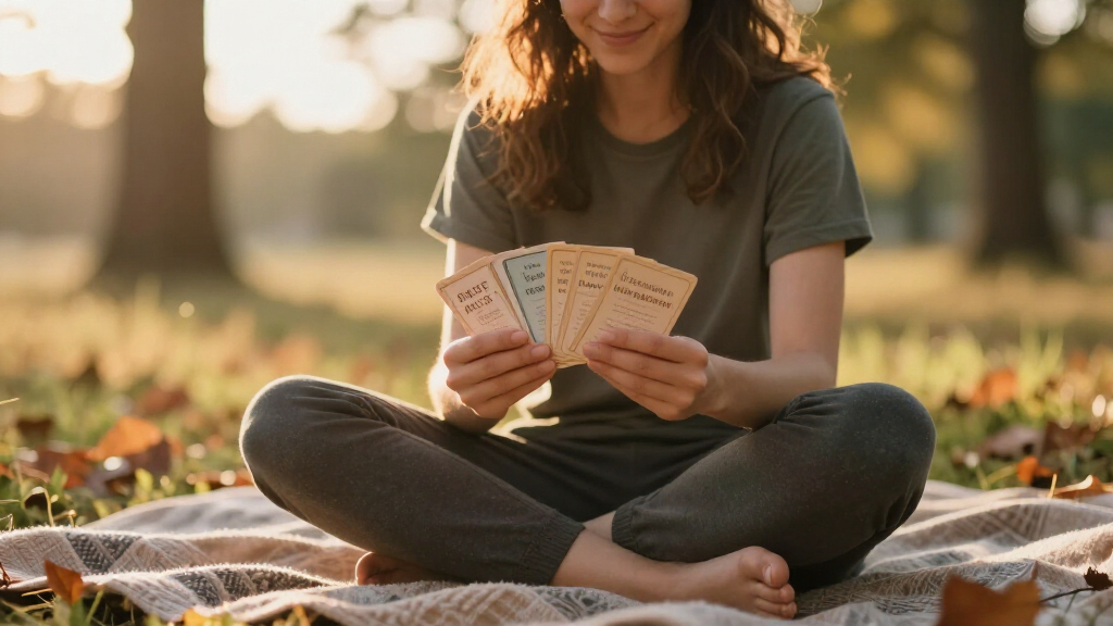 affirmation meditation cards