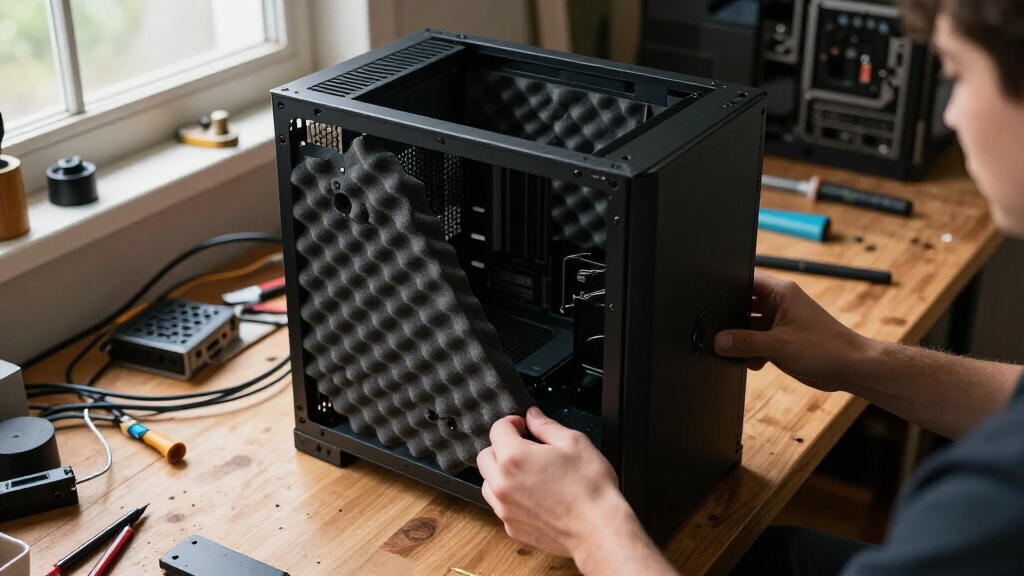 silent pc cases with sound damping