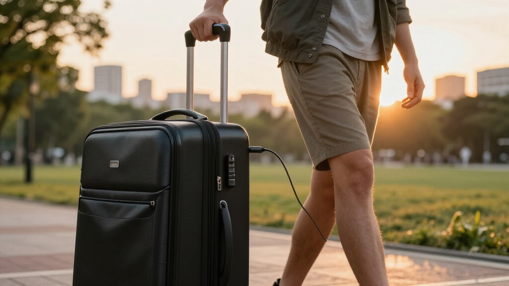 best smart carry on luggage removable battery