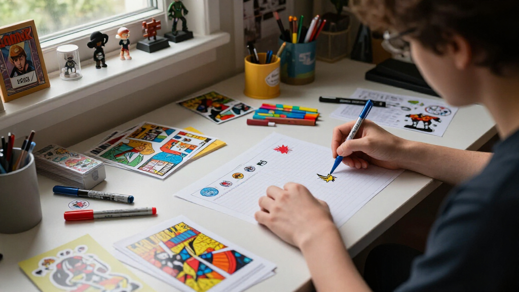 pop culture themed stationery