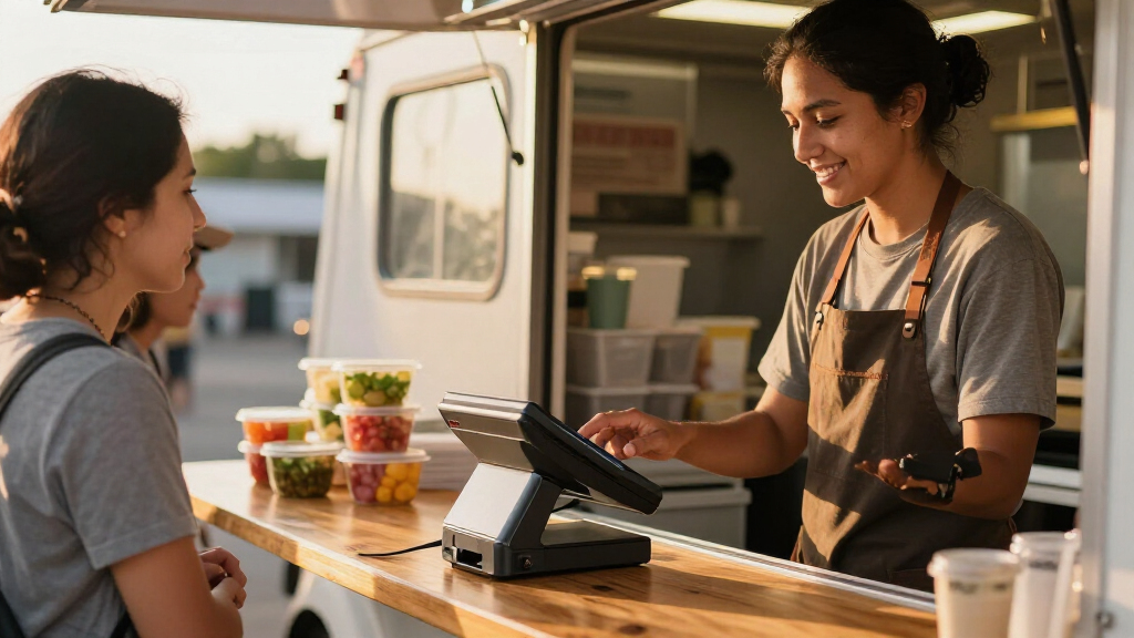 best mobile POS terminals for food truck business