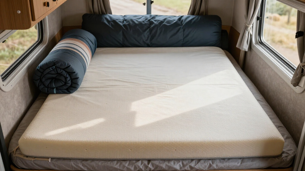 memoryfoam mattress topper for poptop