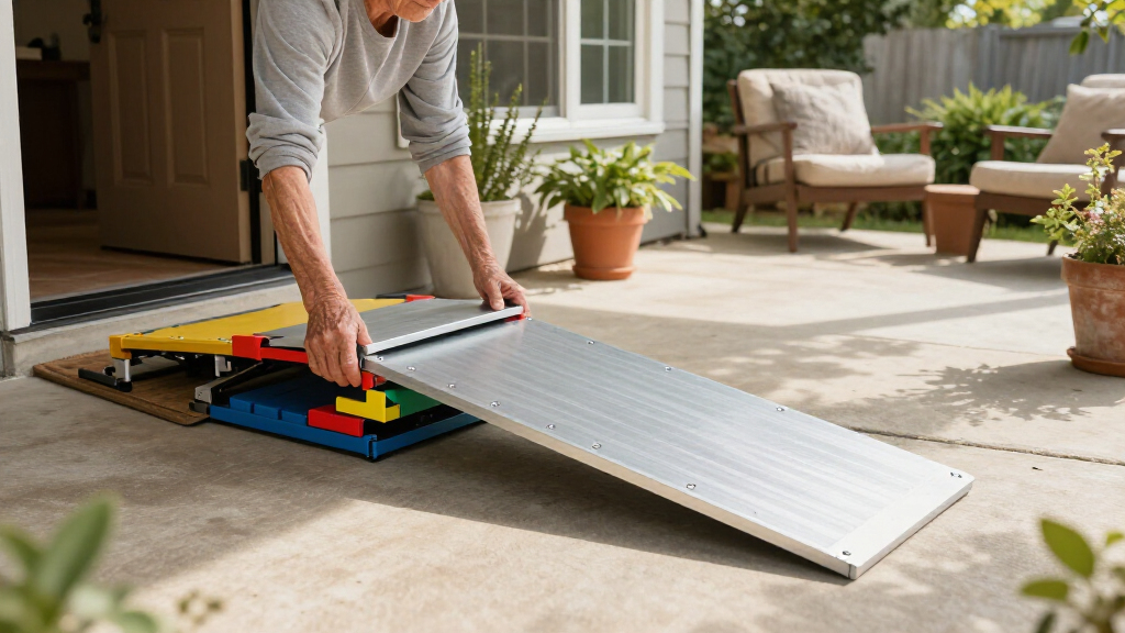 best modular wheelchair ramp systems for home entry