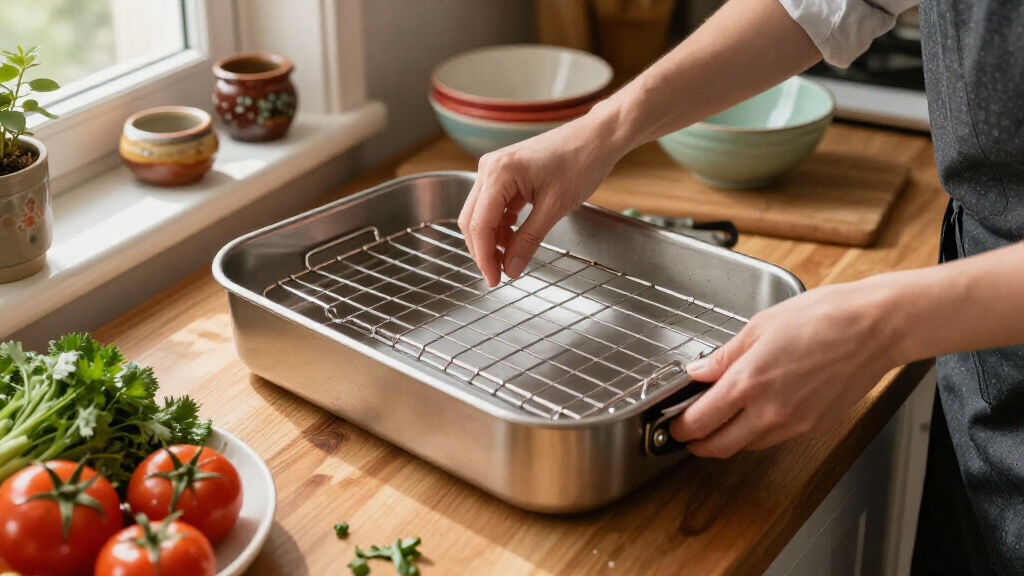 best roasting pan with rack for holiday cooking