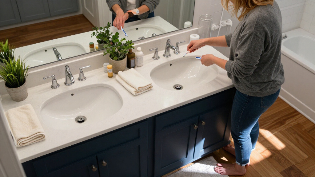 bathroom vanity 72 inch double sink