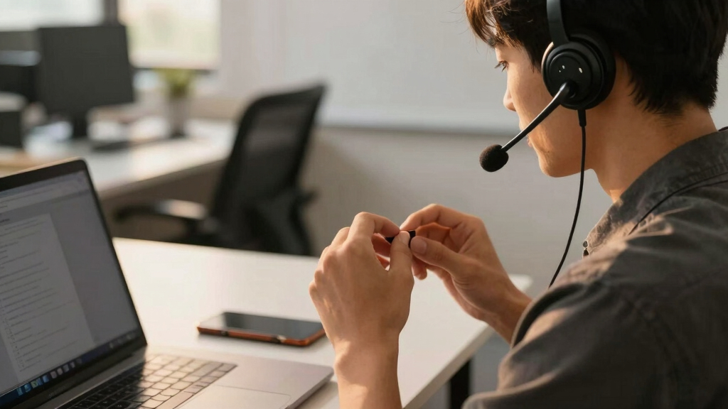 best dual-ear usb headset for support teams