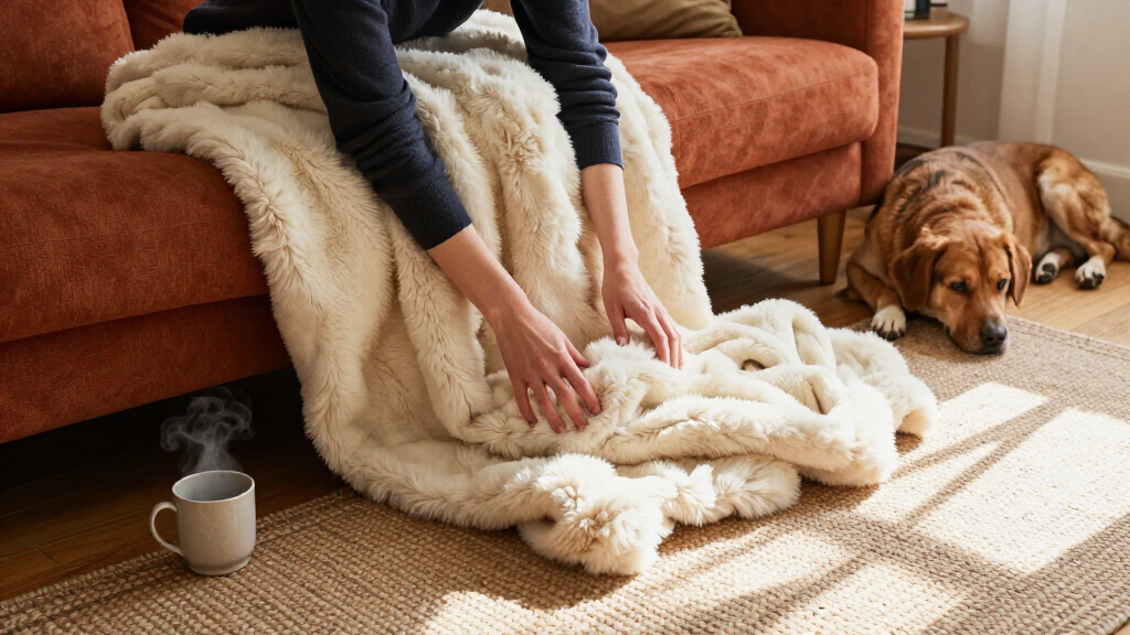 best faux fur blankets