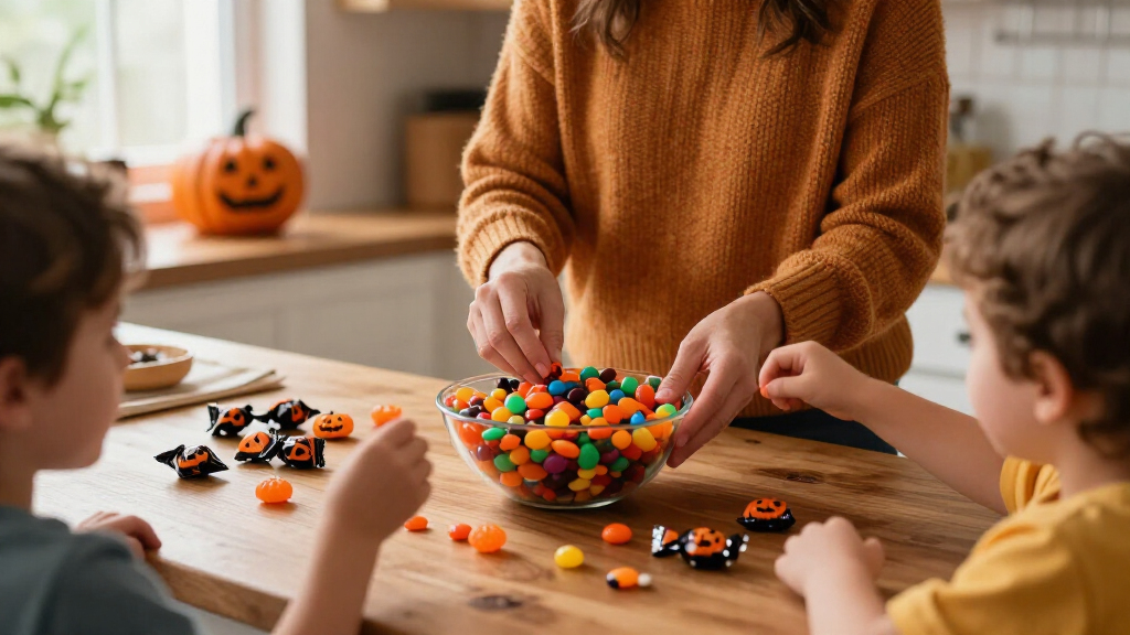 Halloween candy assortments