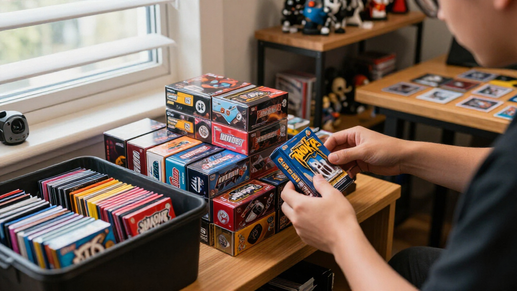 TCG booster box storage