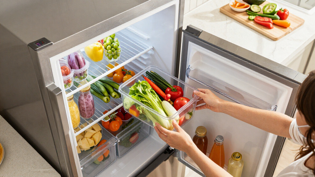 smart refrigerator organizers