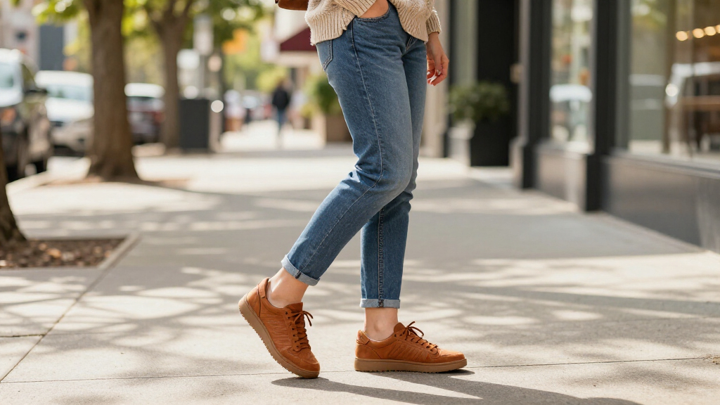 best cinnamon leather sneakers