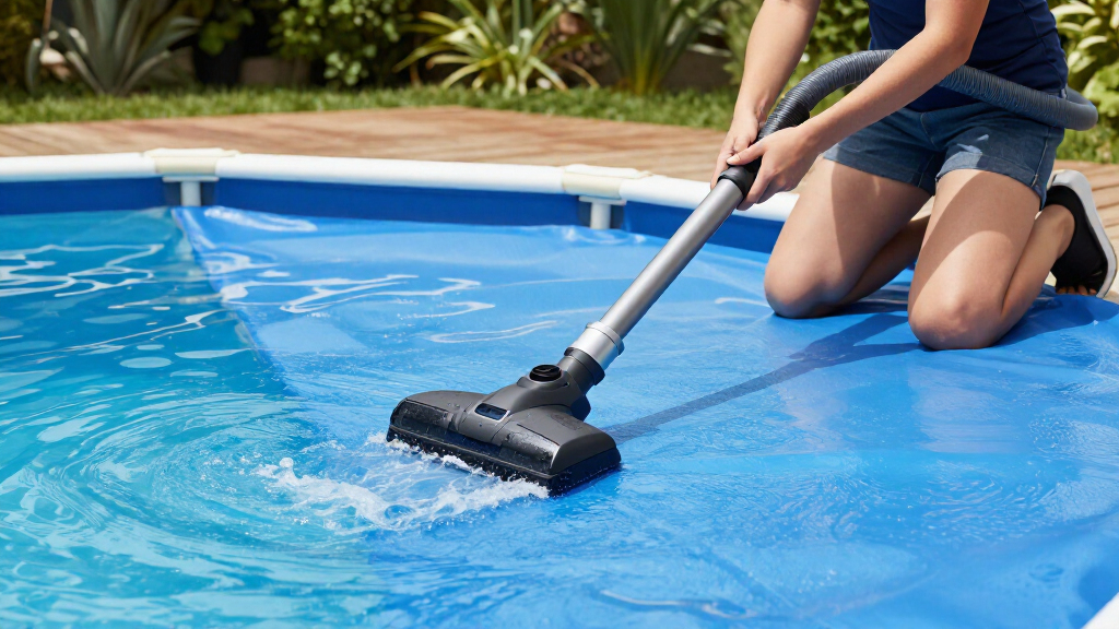 above ground pool vacuum