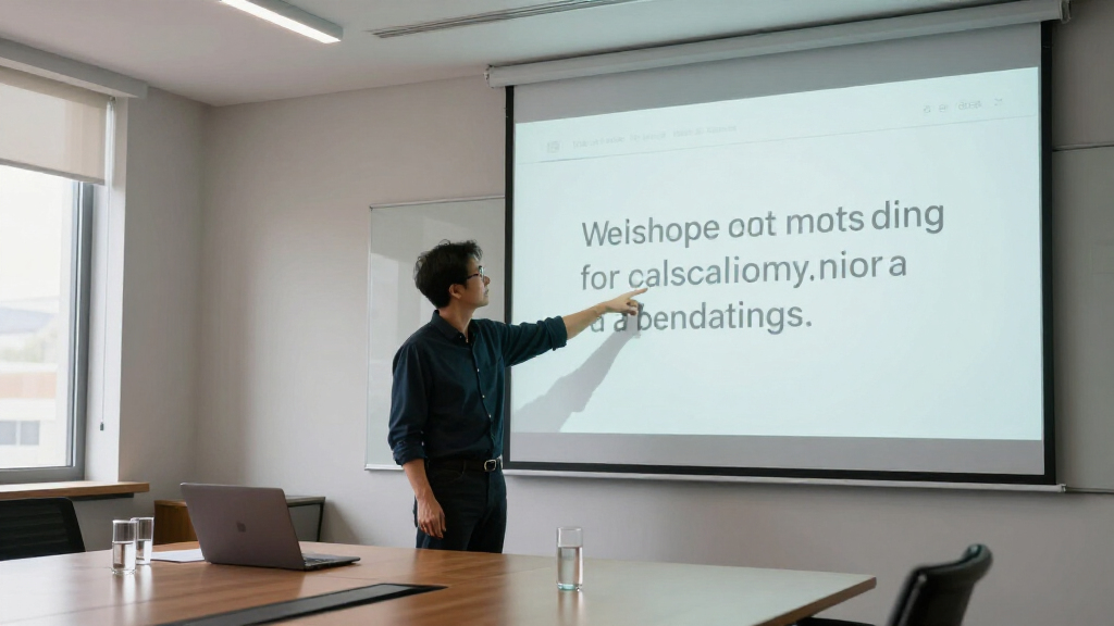 projector for motivational presentations