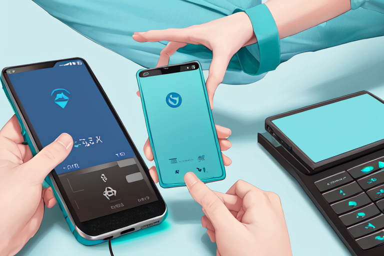 a smartphone making a fast instant payment to a slot symbol with a quick return arrow