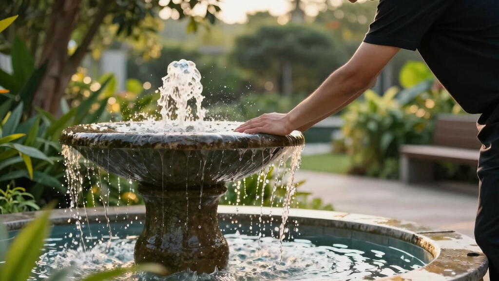 best outdoor water fountains