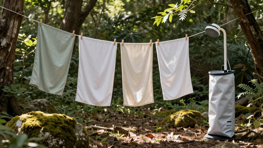 best drying lines for camp showers