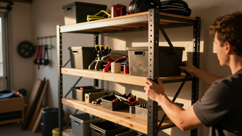best heavy duty garage shelving