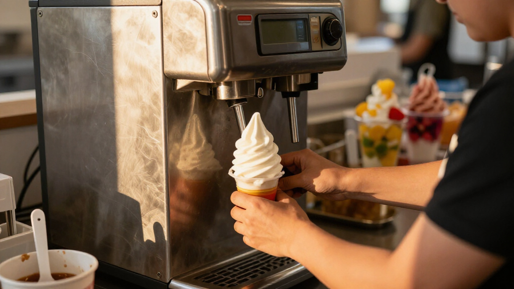 hard ice cream machine for restaurant kitchens