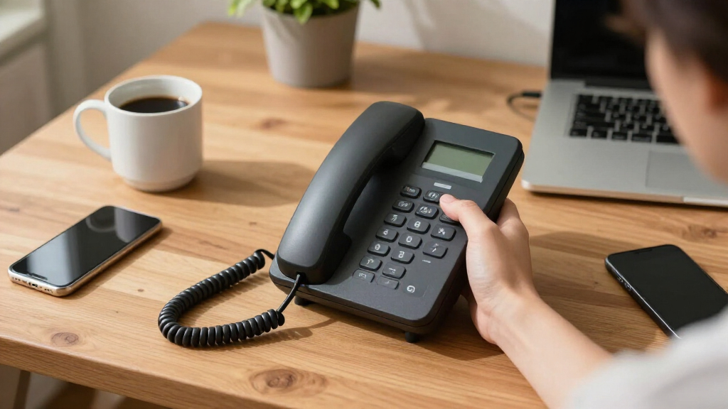 best desk phone with headset port for support