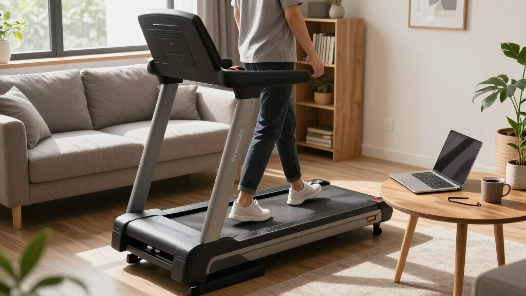treadmill desk for small apartment