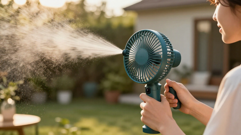 best cordless misting fans