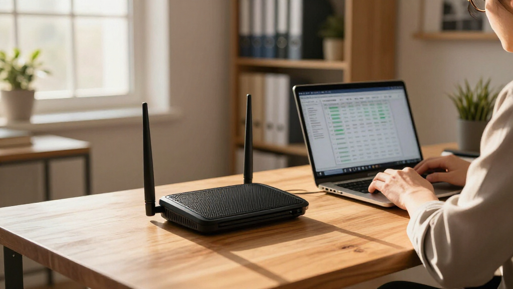 best mesh router for bookkeeping office