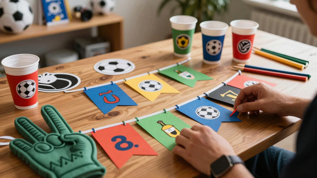 soccer fan party supplies