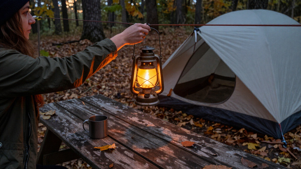 Halloween camping lanterns