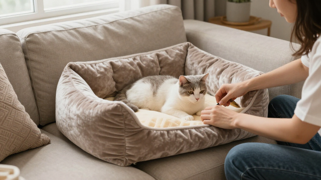 premium orthopedic cat beds